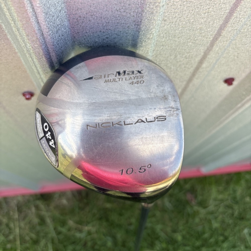Nicklaus Air Max Multi Layer 440 Driver 10.5 Degree Fujikura Stiff Flex Graphite